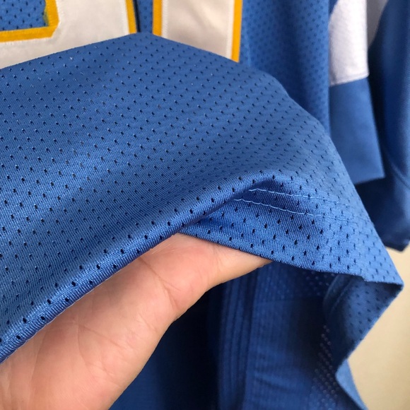 REEBOK Equipment NFL Sz 52 Stitched Jersey LaDainian Tomlinson #21 Chargers - Picture 14 of 16